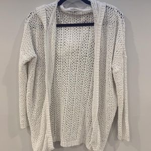 Aritzia oversized hoodied cardigan